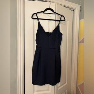 NWT Stunning Dynamite Navy Dress